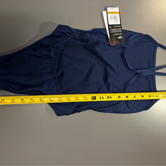 Speedo One Piece Swim Team Style - Navy - Picture 8 of 8